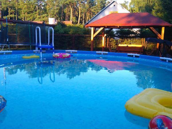 BnB für 2 Personen, mit Ausblick und Pool sowie Balkon und Garten in Polnische Ostsee