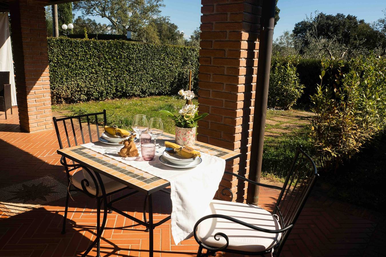 Ferienhaus 'Il Cerreto – Casa Rosmarino' mit privatem Garten, Wlan & Klimaanlage in Massa Marittima, Grosseto Provinz