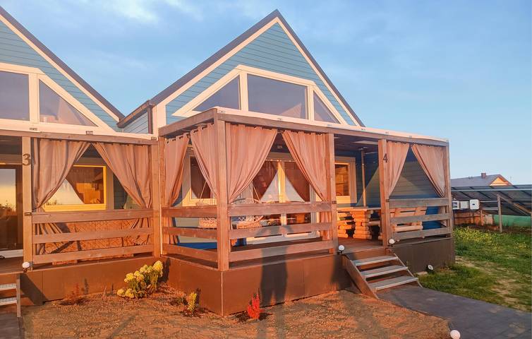 Holiday home for 8 people with lake view in Kuyavian-Pomerania