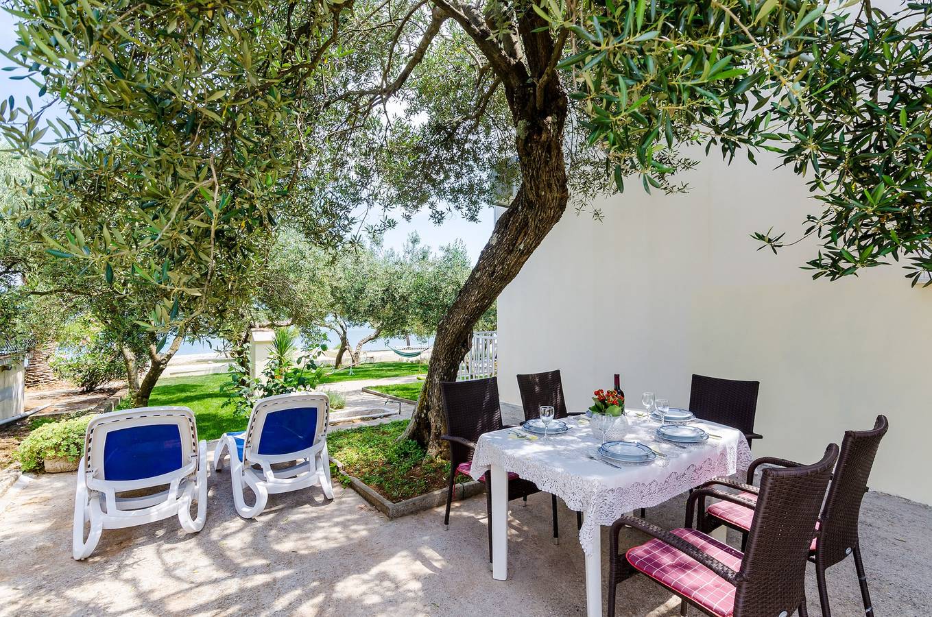 Ganze Wohnung, 1-Zimmer-Ferienwohnung am Strand Drace, Peljesac A-4529-a in Drače, Dubrovnik-Neretva