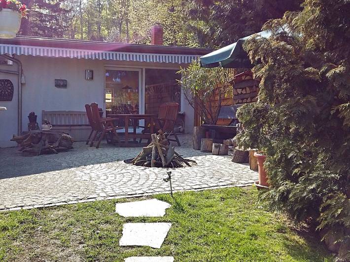 Ferienhaus für 3 Personen, mit Terrasse in Blankenburg