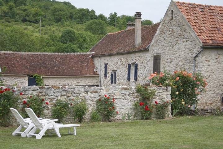 Chambre d’hôte pour 6 personnes, avec Terrasse ainsi que Jardin et Vue
