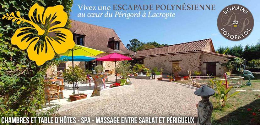 Chambre d’hôte pour 3 personnes, avec sauna et piscine ainsi que jardin et jacuzzi à Lacropte