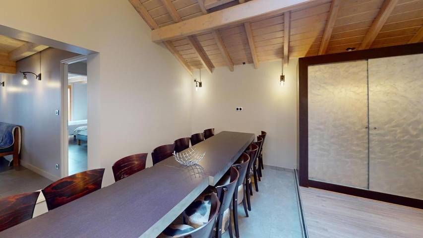 Gîte pour 8 personnes, avec terrasse et vue, animaux acceptés dans Office De Tourisme De Saint Sorlin D Arves - 3