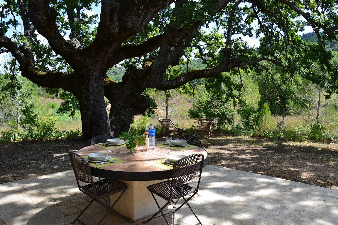 Maison "entre Chêne et Oliviers" in Rougiers, Région de Brignoles