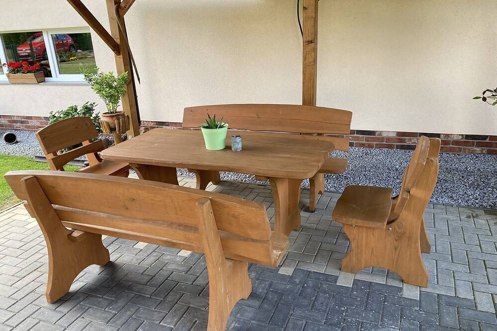 Ganze Wohnung, Haus am Mühlenfließ bis 6 Personen mit Außensauna und viel Natur in Schwielochsee, Dahme-Spreewald