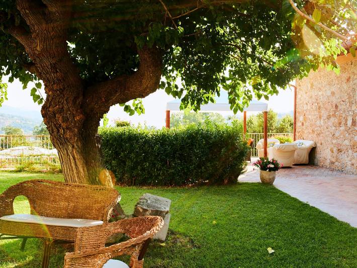 Appartamento vacanze per 4 persone, con Terrazza e Giardino nonché Piscina in Campania