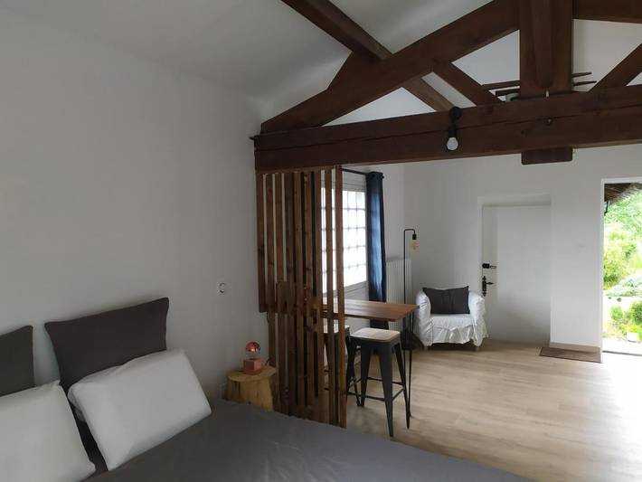 Appartement de vacances pour 2 personnes, avec jardin et vue