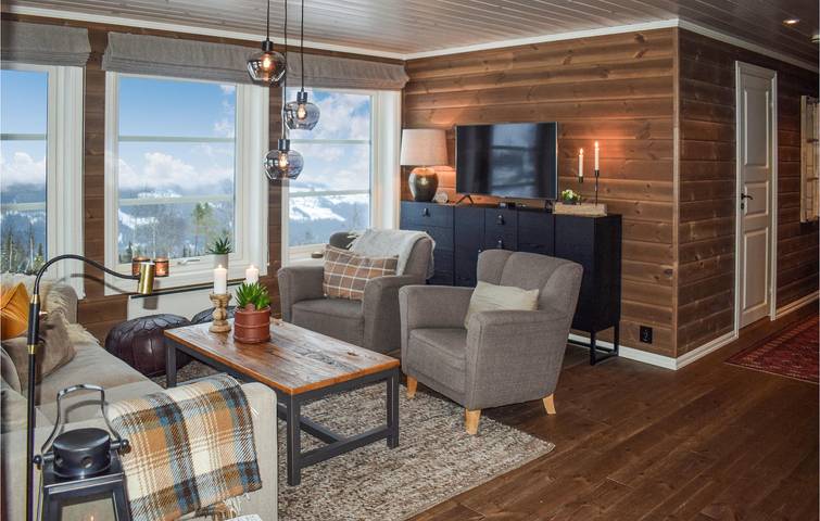 Ferienhaus für 9 Personen mit Terrasse in Gol