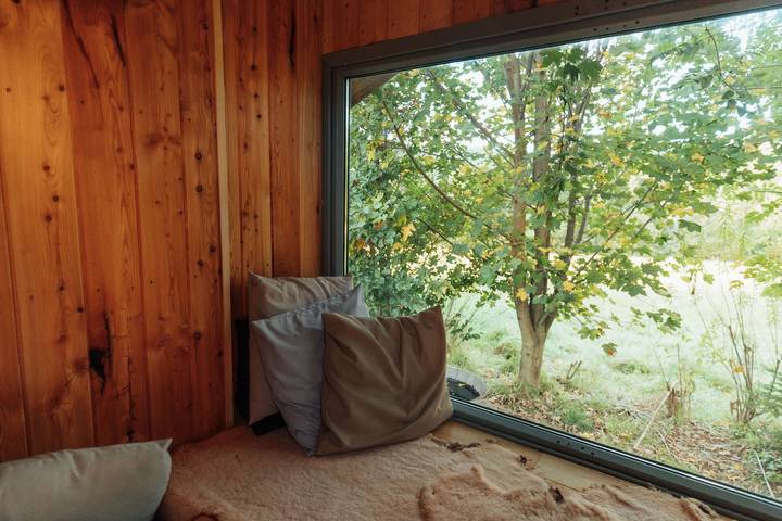 Chalet pour 5 personnes, avec jacuzzi et jardin, animaux acceptés en Pologne
