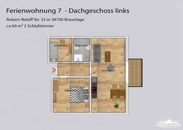 Ferienwohnung für 3 Personen in Braunlage, Westharz, Bild 4