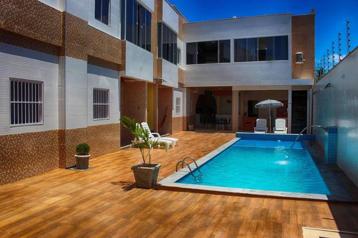 Casas e apartamentos de temporada para 4 pessoas, com piscina em Coruripe