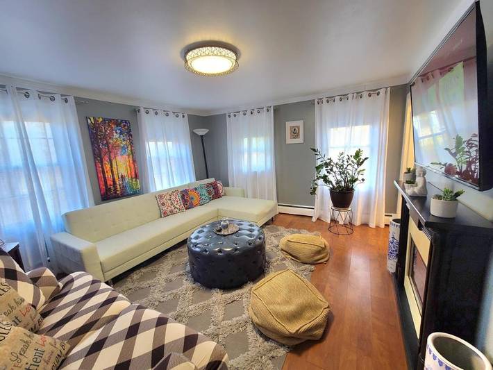 Appartement de vacances pour 4 personnes, avec jardin et vue