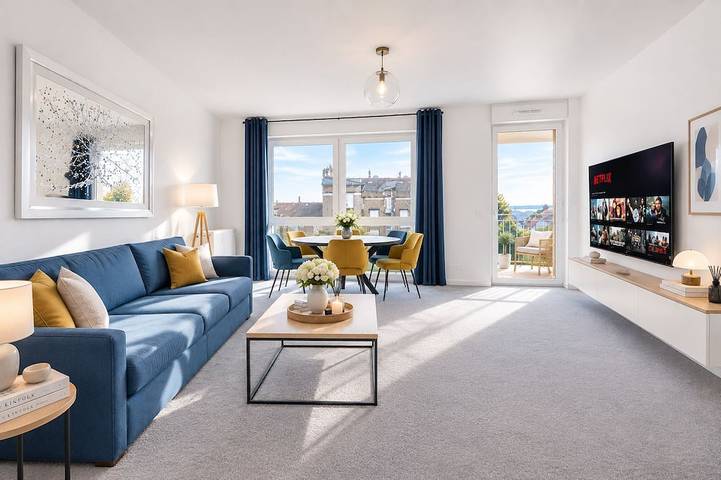 Appartement de vacances pour 6 personnes, avec Balcon à Vitry-sur-Seine