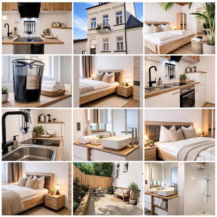 Vakantieappartement voor 4 personen, met tuin en uitzicht - 1