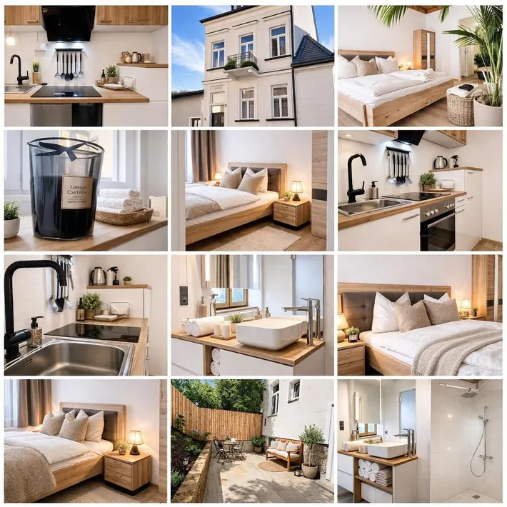 Ferienwohnung für 4 Personen, mit Ausblick und Garten - 1
