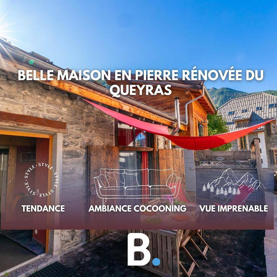 Appartement entier, Charmante maison en pierre du Queyras - espace et luminosité in Abriès, Queyras