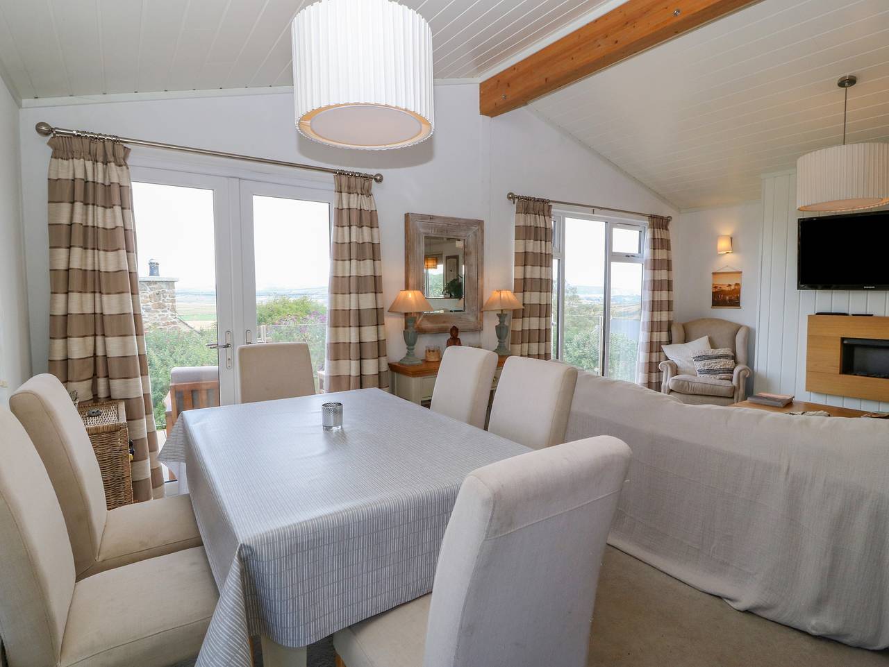 Lodge für 6 Personen mit Garten in Gwynedd