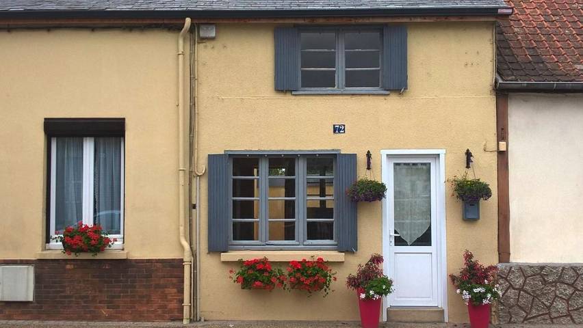 Location de vacances pour 6 personnes, avec vue et jardin à Gamaches