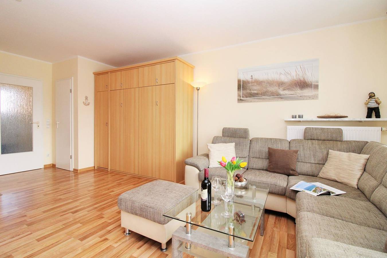 Ganze Wohnung, Haus Eichsfeldia We 8: strandnah (2 Min.), sonnige und freundliche 2-Zimmer-Fewo in Ostseebad Kühlungsborn, Kühlungsborn