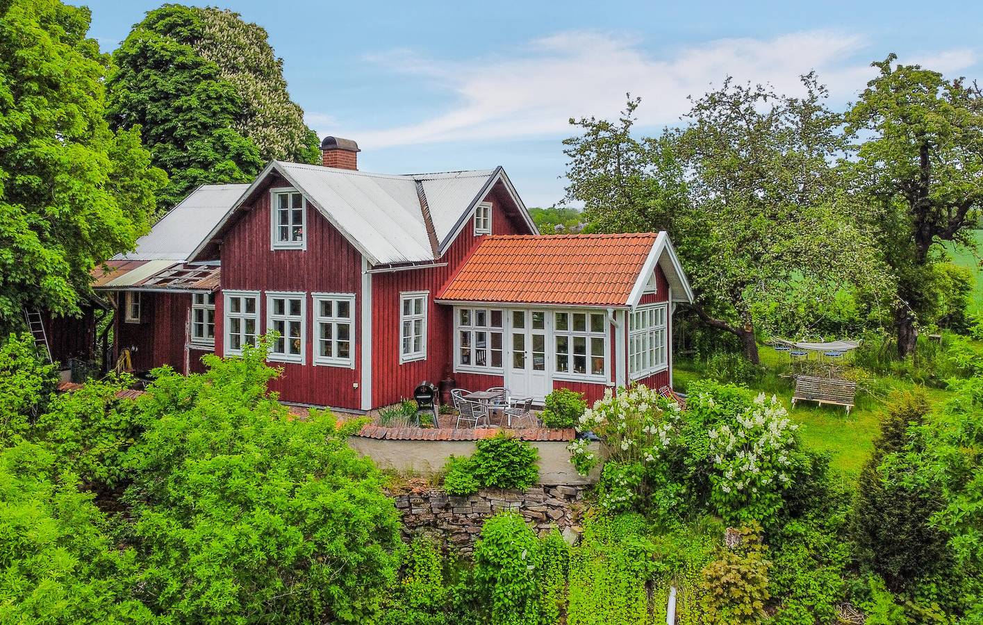 Ferienhaus für 4 Personen mit Terrasse in Götene, Vänern