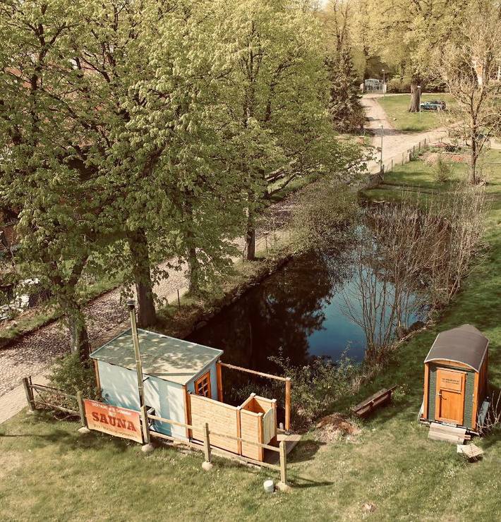 Camping für 2 Personen, mit Terrasse und Garten sowie Ausblick