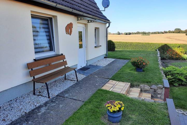 Bungalow für 3 Personen, mit Garten