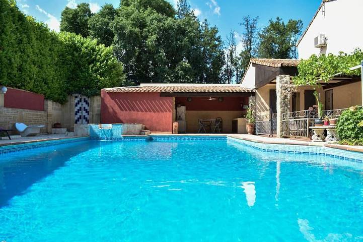Maison de vacances pour 10 personnes, avec terrasse et jardin