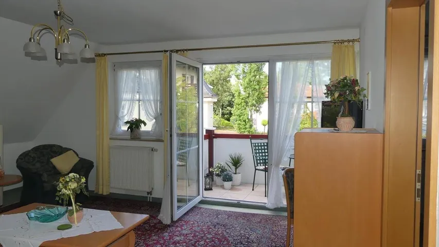 Ferienwohnung für 3 Personen, mit Balkon und Ausblick, mit Haustier - 1