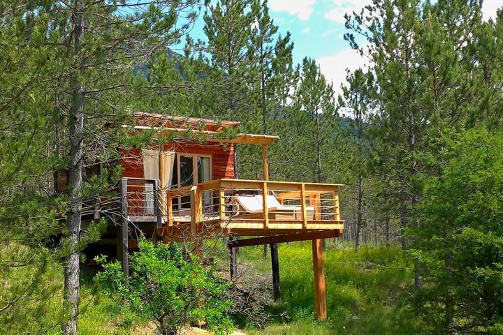 Gîte pour 2 personnes, avec sauna ainsi que jardin et piscine dans Hautes-Alpe
