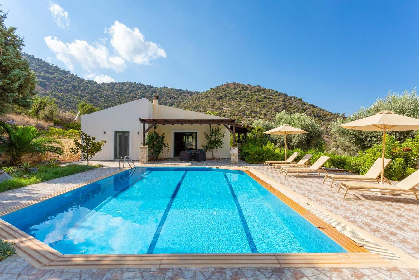 Villa für 5 Personen mit Terrasse in Rethymno und Umgebung