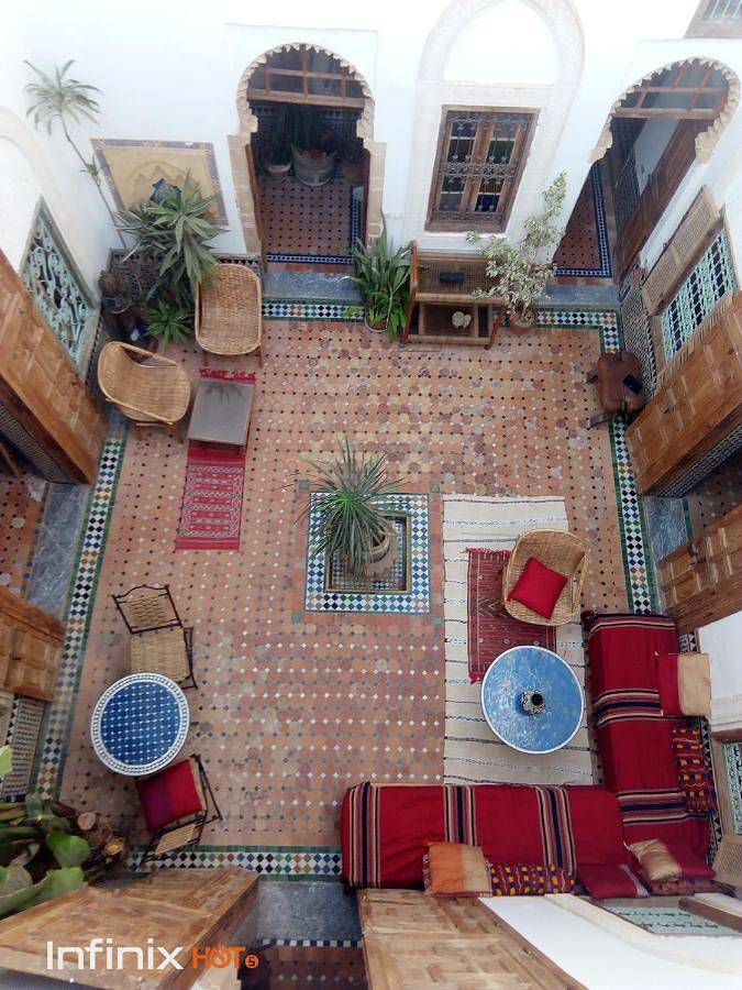 Maison de vacances pour 2 personnes, avec terrasse et vue à Rabat