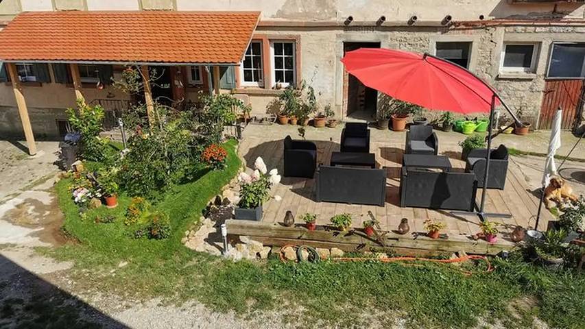 Ferienwohnung für 4 Personen, mit Garten