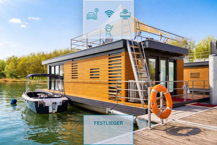 Ferienhaus für 6 Personen, mit Terrasse und Ausblick sowie Seeblick in Vetschau