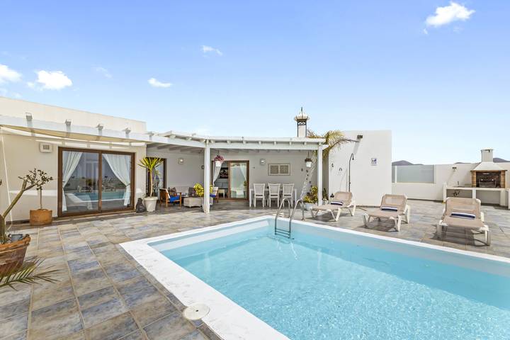 Villa voor 6 personen, met tuin en terras in Playa Blanca