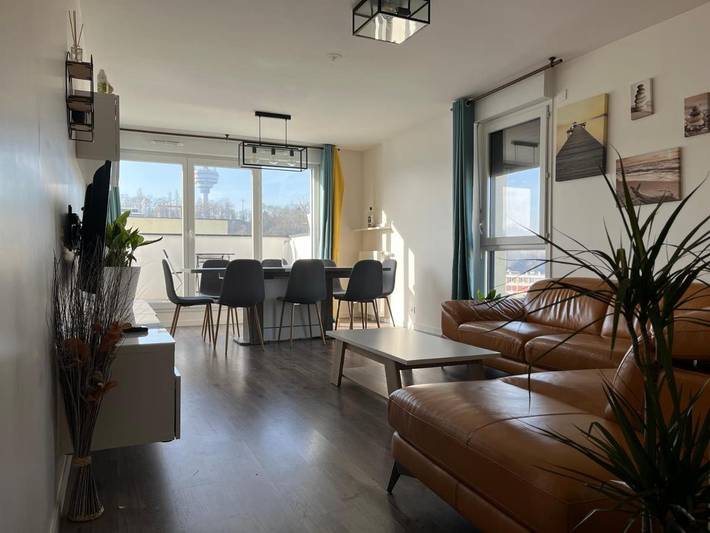 Gîte pour 9 personnes, avec jacuzzi et balcon à Romainville - 2