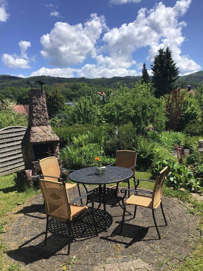 Ferienwohnung für 4 Personen, mit Terrasse und Ausblick