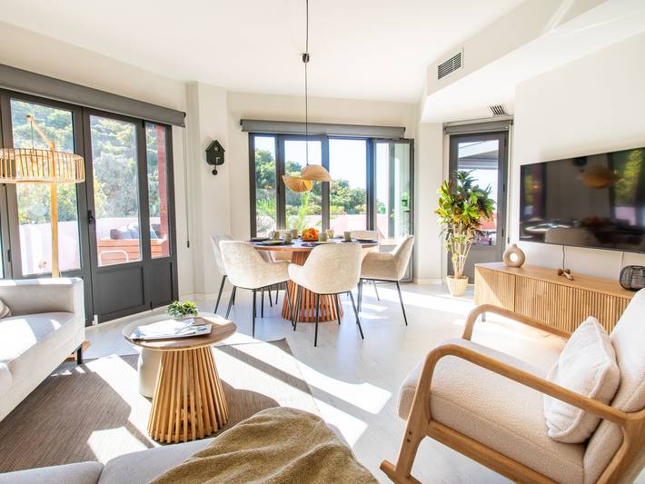 Ferienhaus für 8 Personen, mit Balkon und Terrasse sowie Garten und Ausblick in Almuñecar - 3
