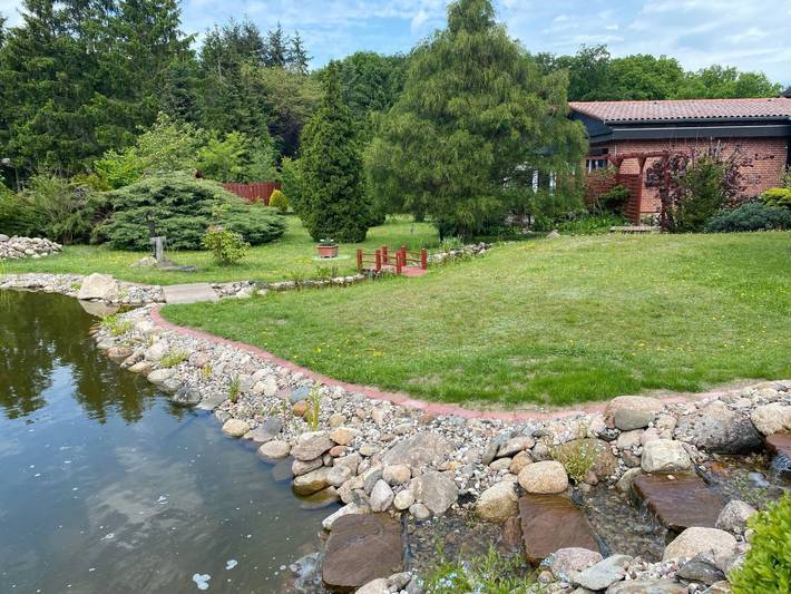 Ferienhaus für 4 Personen, mit Terrasse und Garten