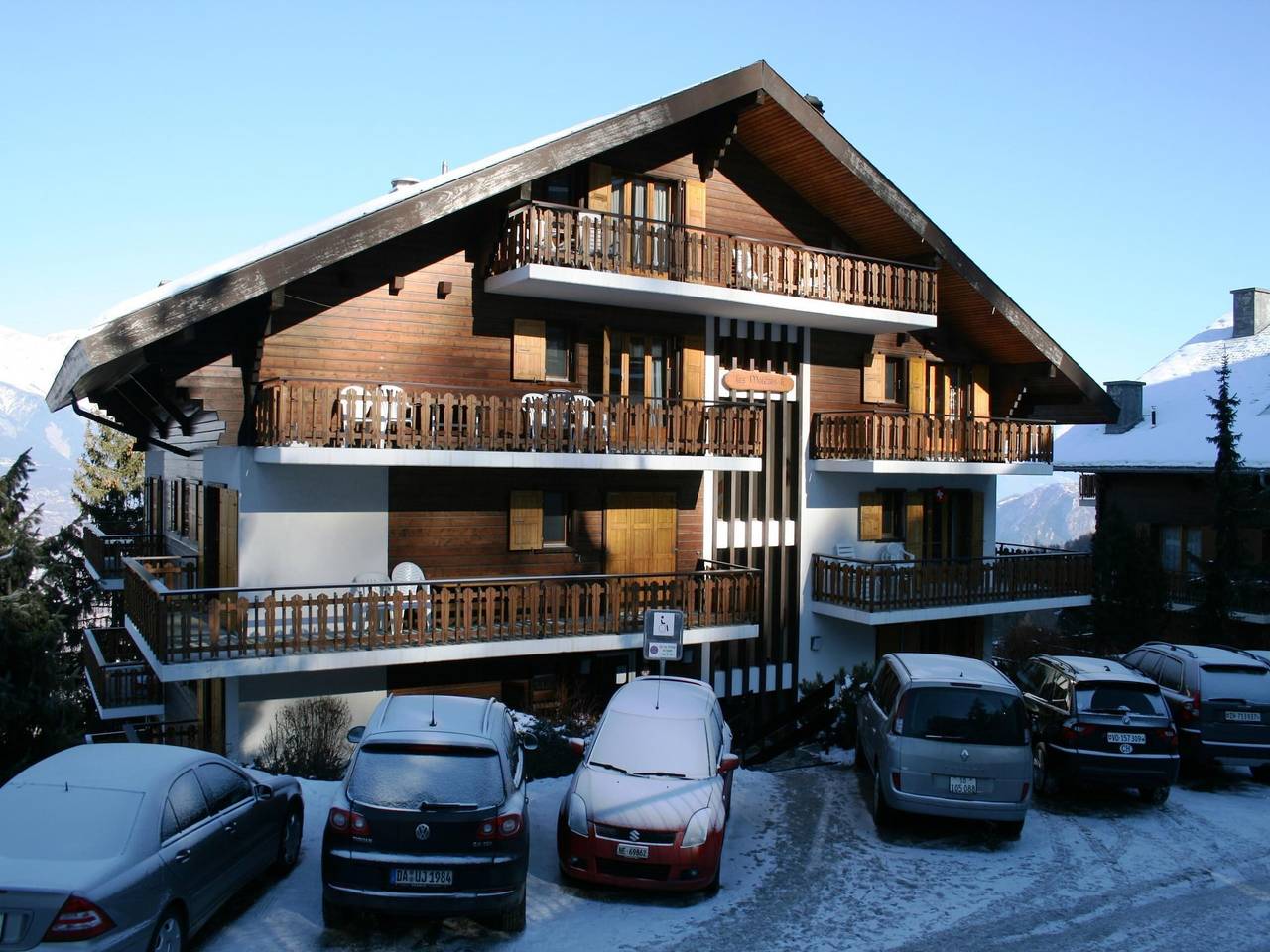 Ganze Wohnung, Wohnung in 4 Vallées nahe Skilift in Veysonnaz, Walliser Alpen
