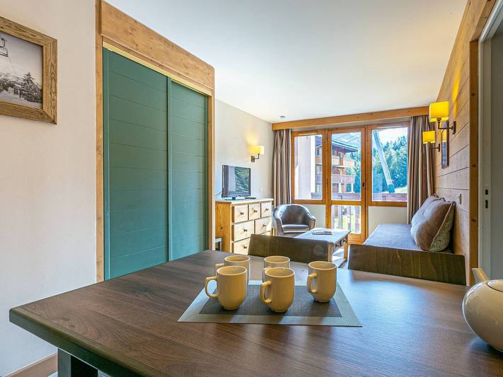 Apartamento entero, Apartamento acogedor 2 piezas, 5 pers, balcón, La Plagne in Bellentre, La Plagne-Tarentaise