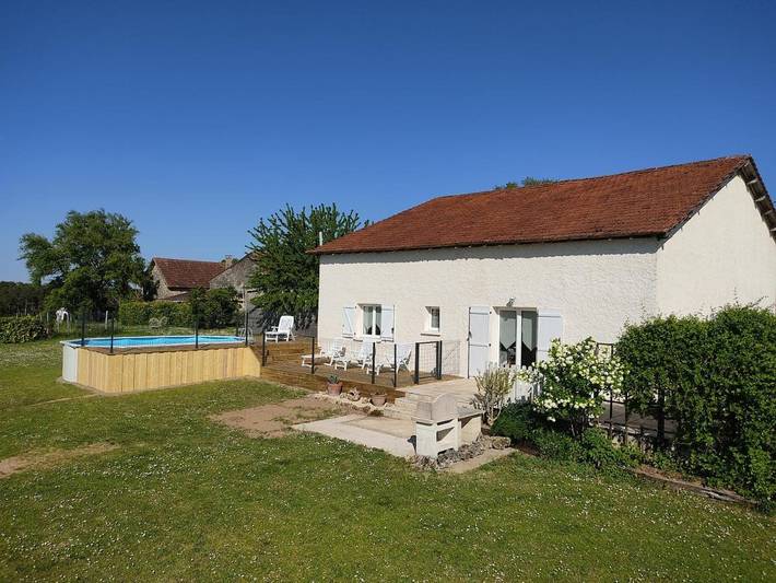 Maison de vacances pour 4 personnes, avec piscine ainsi que jardin et vue - 1