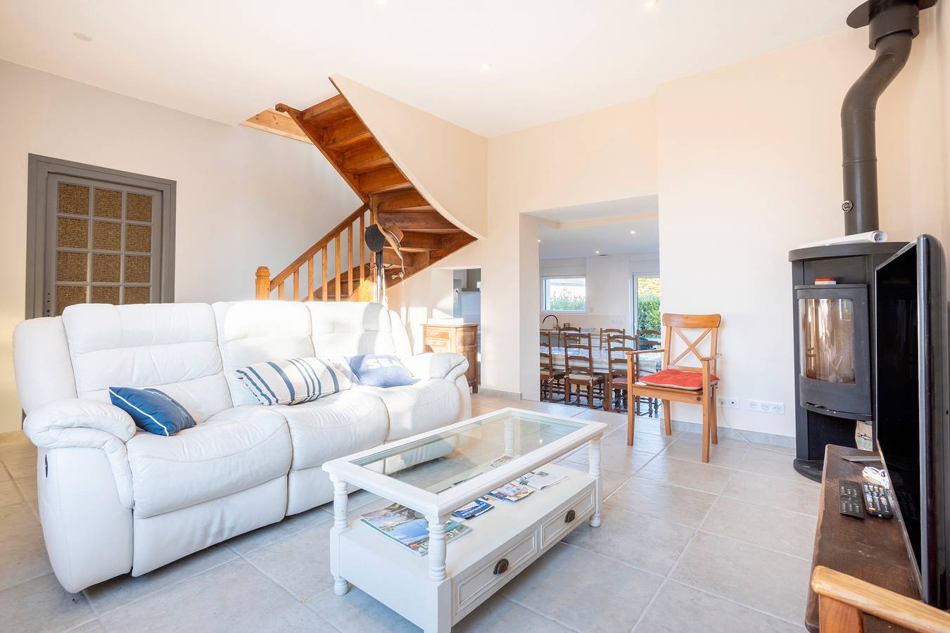 Casa de vacaciones 'Aimée Familiale 150m Plage' con jardín privado y Wi-Fi in Trévignon, Trégunc