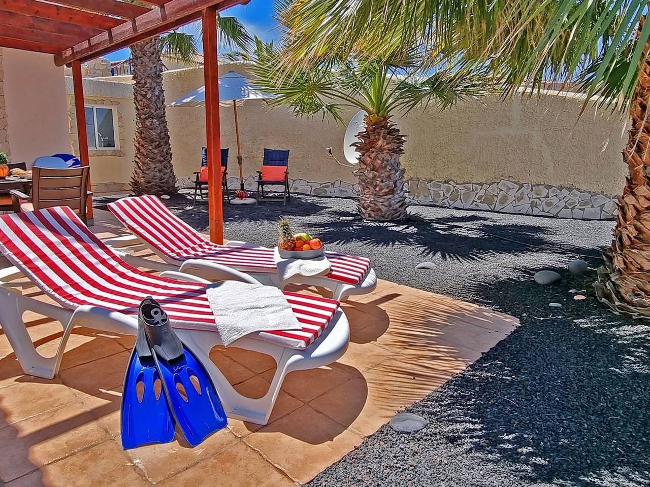 Appartement avec terrasse près de Playa del Viejo Rey - Lave-linge et Internet in La Pared, Pájara