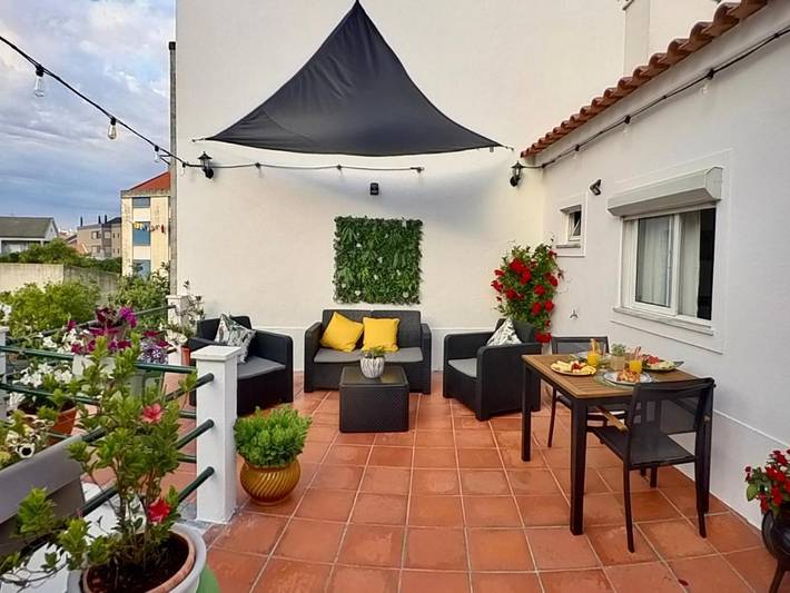 Gîte pour 2 personnes, avec Terrasse et Jardin dans Pinhal Novo