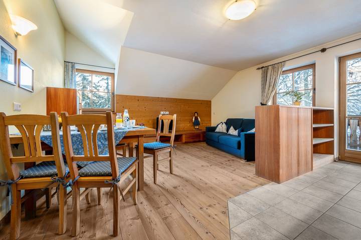 Ferienwohnung für 6 Personen, mit Balkon und Garten am Pragser Wildsee - 3
