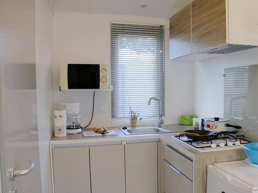 Camping Landrezac Plage - Mobilhome 2 personas - Mobil-home Solo - 22m² - 1 habitación in Sarzeau, Côte des Mégalithes