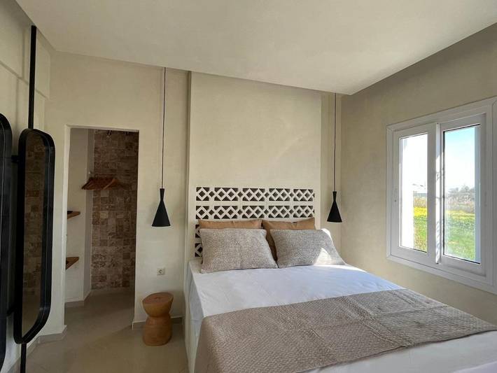 Maison de campagne pour 4 personnes, avec jardin ainsi que piscine et jacuzzi dans Agia Anna - 3