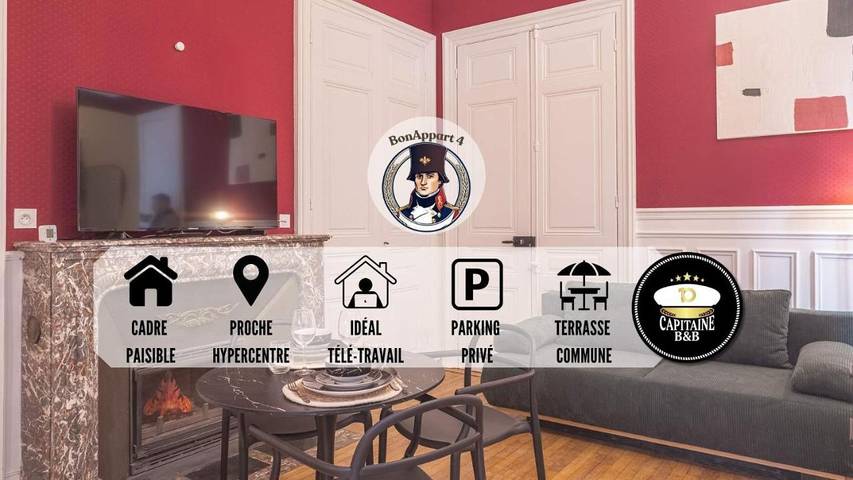 Appartement de vacances pour 4 personnes, avec terrasse - 1
