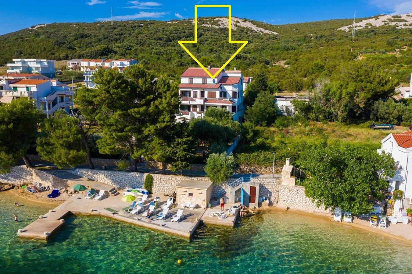 Ganze Wohnung, Apartments Jadra in Stara Novalja, Pag